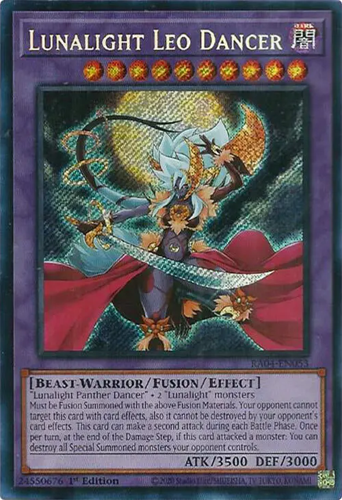 Lunalight Leo Dancer [Ra04-En053] Secret Rare 1