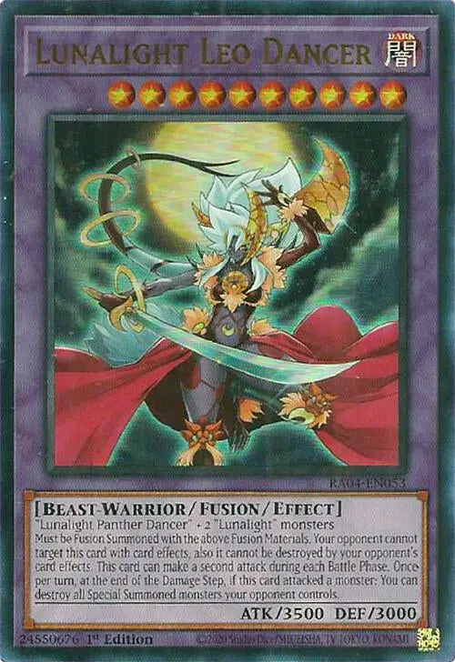 Lunalight Leo Dancer [Ra04-En053] Ultra Rare 1
