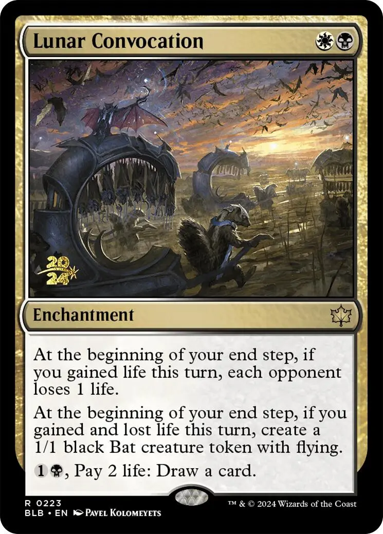 Lunar Convocation [Bloomburrow Prerelease Promos] 1