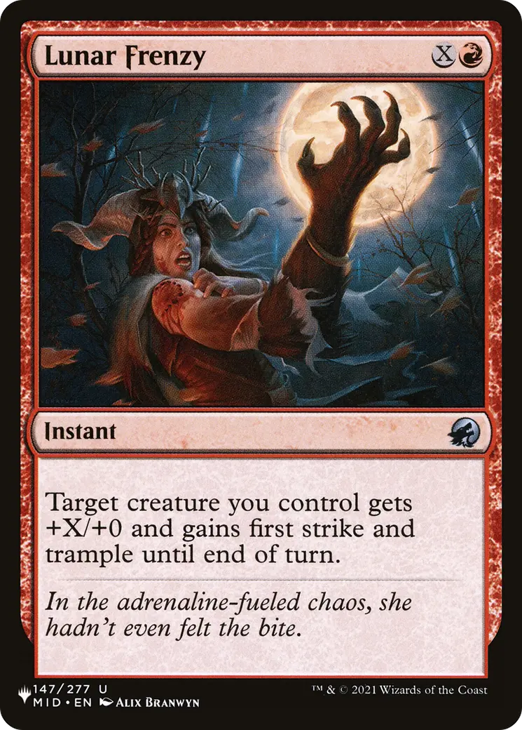 Lunar Frenzy [The List] 1