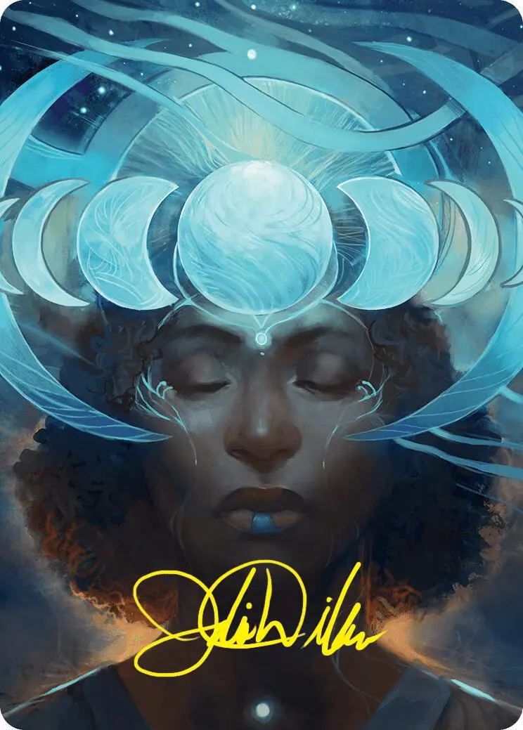 Lunar Insight Art Card (31/54) (Gold-Stamped Signature) [Foundations Art Series] 1