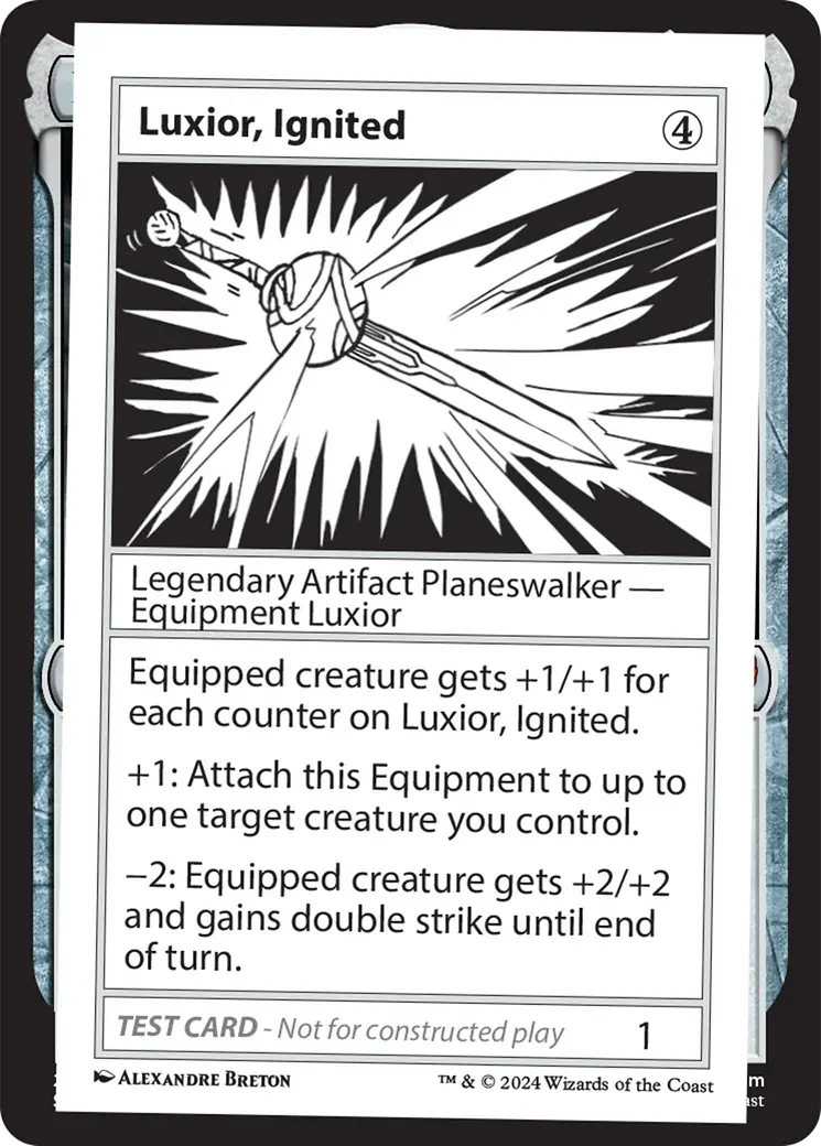 Luxior, Ignited [Mystery Booster 2 Playtest Cards] 1