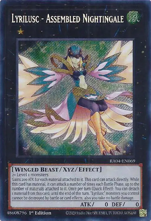 Lyrilusc - Assembled Nightingale [Ra04-En069] Secret Rare 1