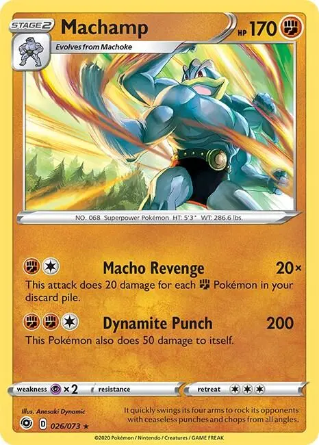 Machamp (26/73) (Intro Deck) [Sword & Shield: Champion's Path] 1