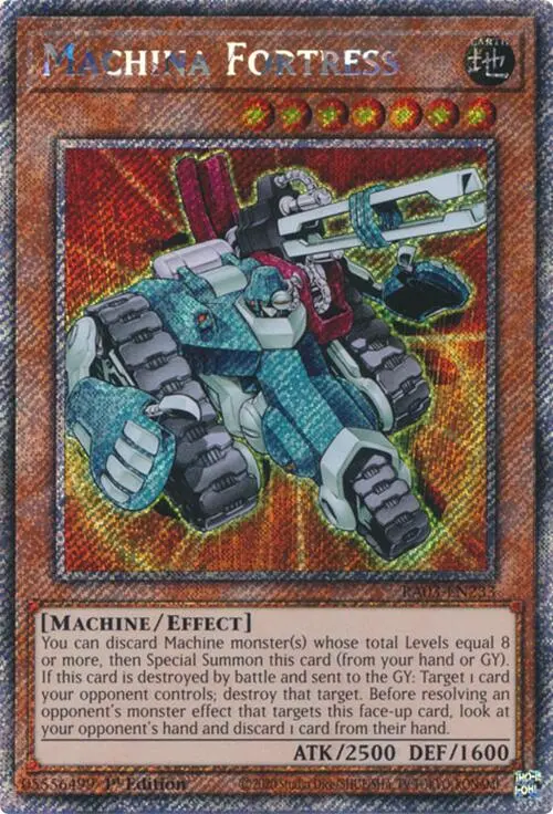 Machina Fortress (Platinum Secret Rare) [Ra03-En233] Platinum Secret Rare 1