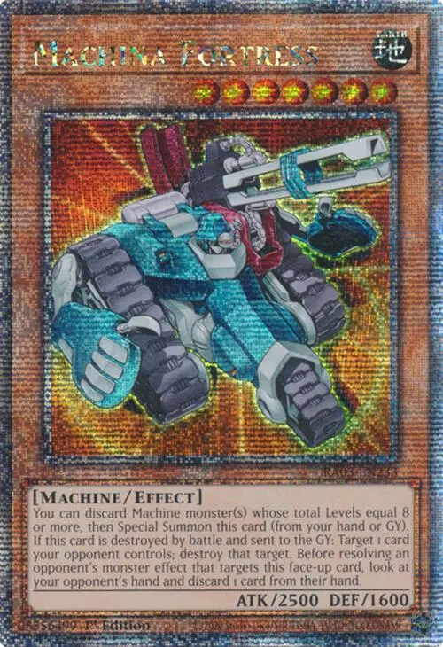 Machina Fortress (Quarter Century Secret Rare) [Ra03-En233] Quarter Century Secret Rare 1