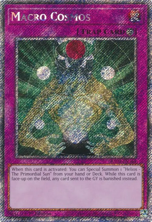 Macro Cosmos (Platinum Secret Rare) [Ra03-En164] Platinum Secret Rare 1