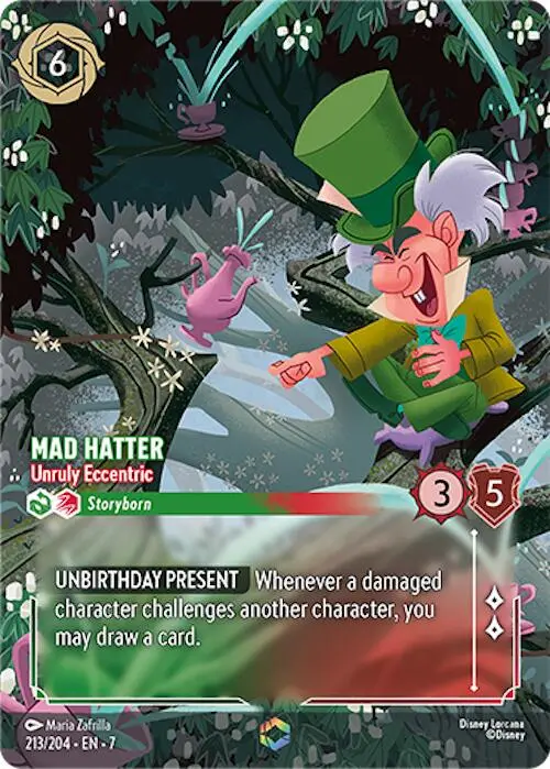 Mad Hatter - Unruly Eccentric (Enchanted) (213/204) [Archazia's Island] 1