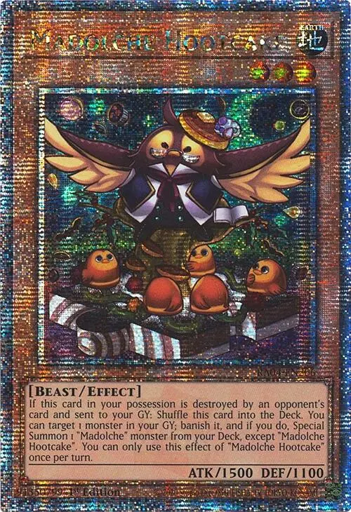 Madolche Hootcake [Ra04-En206] Quarter Century Secret Rare 1
