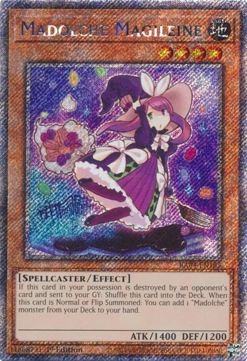 Madolche Magileine [Ra04-En185] Platinum Secret Rare 1