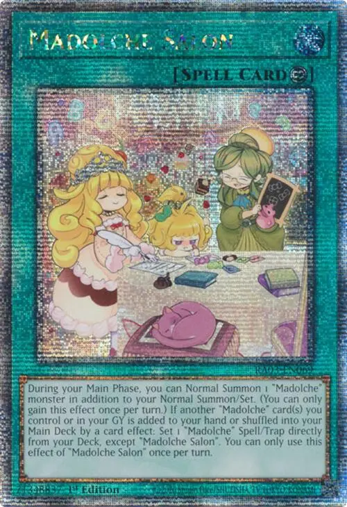 Madolche Salon (Quarter Century Secret Rare) [Ra03-En069] Quarter Century Secret Rare 1