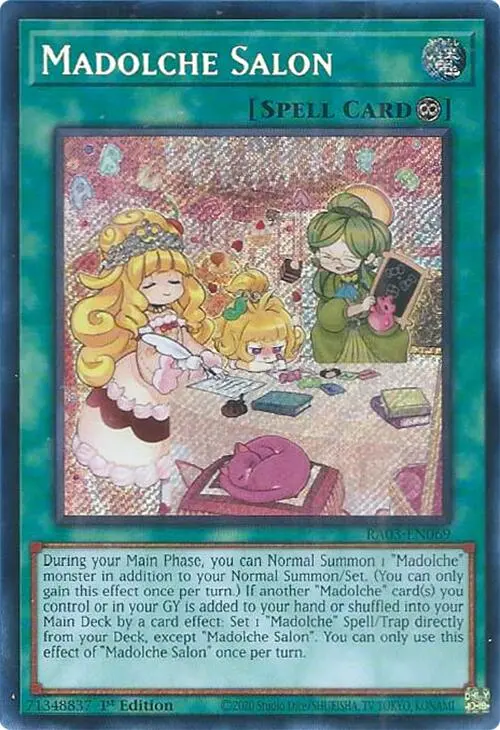 Madolche Salon (Secret Rare) [Ra03-En069] Secret Rare 1