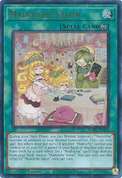 Madolche Salon (Ur) [Ra03-En069] Ultra Rare 1