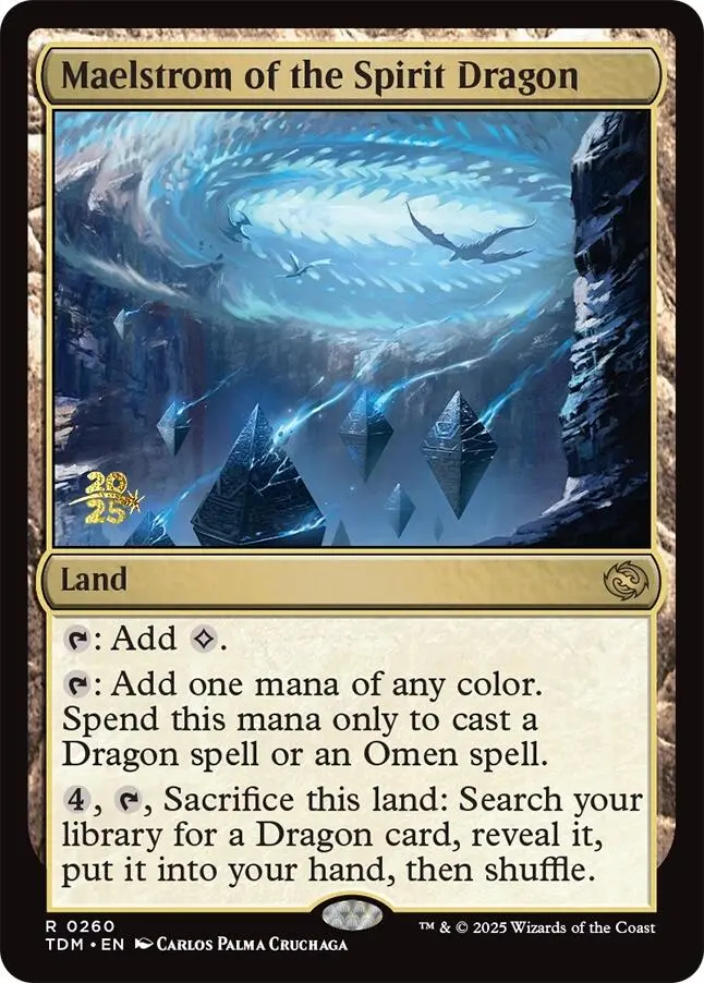 Maelstrom Of The Spirit Dragon [Tarkir: Dragonstorm Prerelease Promos] 1