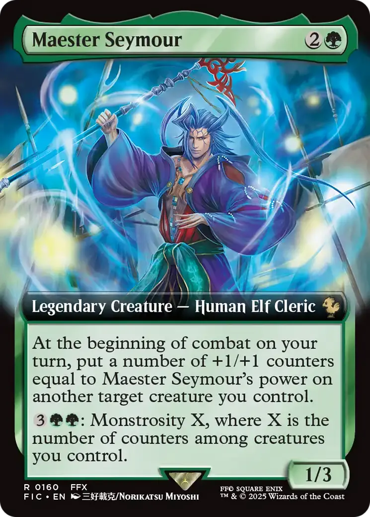Maester Seymour (Extended Art) [Final Fantasy Commander] 1