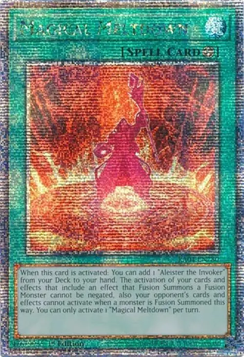 Magical Meltdown [Ra04-En280] Quarter Century Secret Rare 1