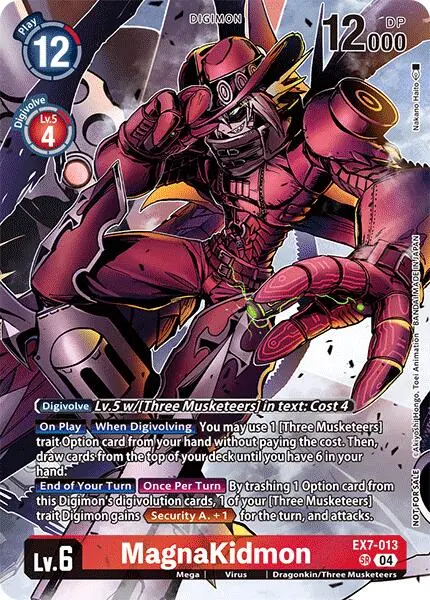 Magnakidmon [Ex7-013] (Alternate Art) (Box Topper) [Special Limited Set] 1
