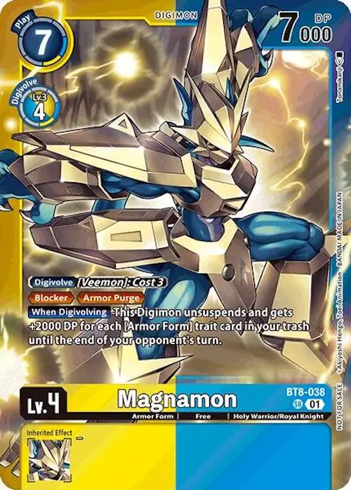 Magnamon [Bt8-038] (Event Pack 7) [New Awakening] 1