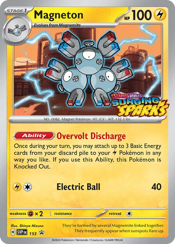 Magneton (153) [Scarlet & Violet: Black Star Promos] 1