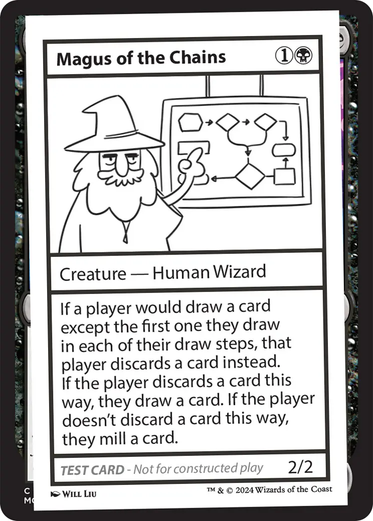 Magus Of The Chains [Mystery Booster 2 Playtest Cards] 1