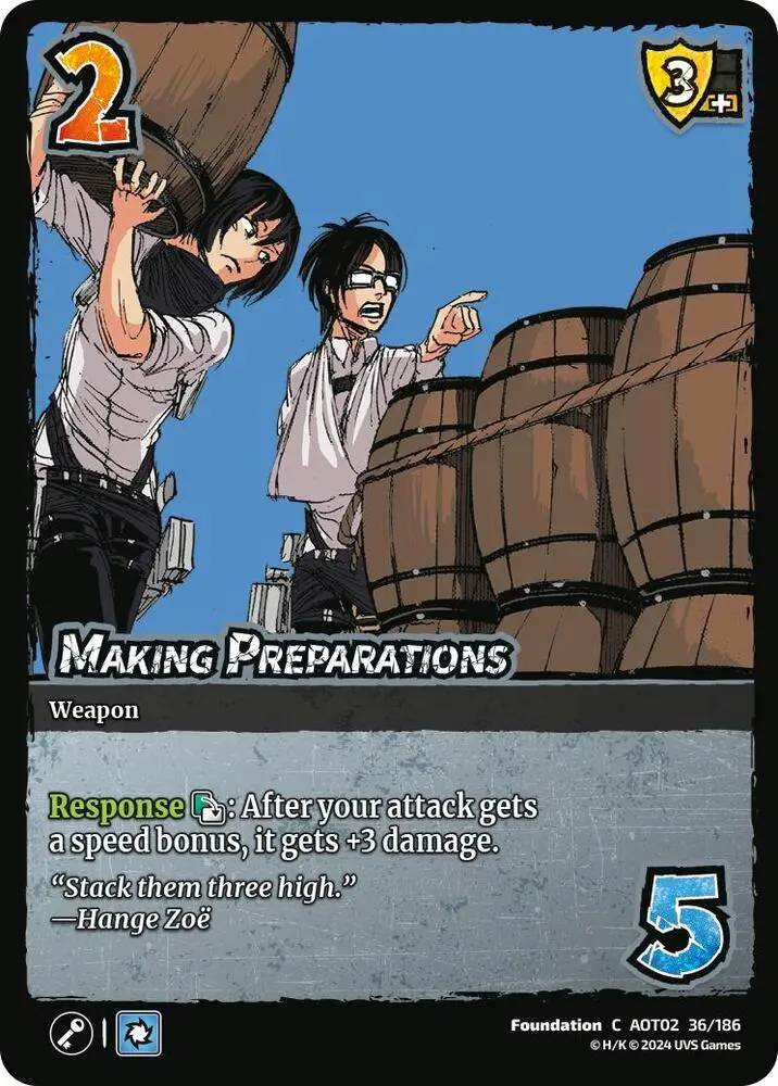 Making Preparations - Attack On Titan: Origins Of Power (Aot02) 1