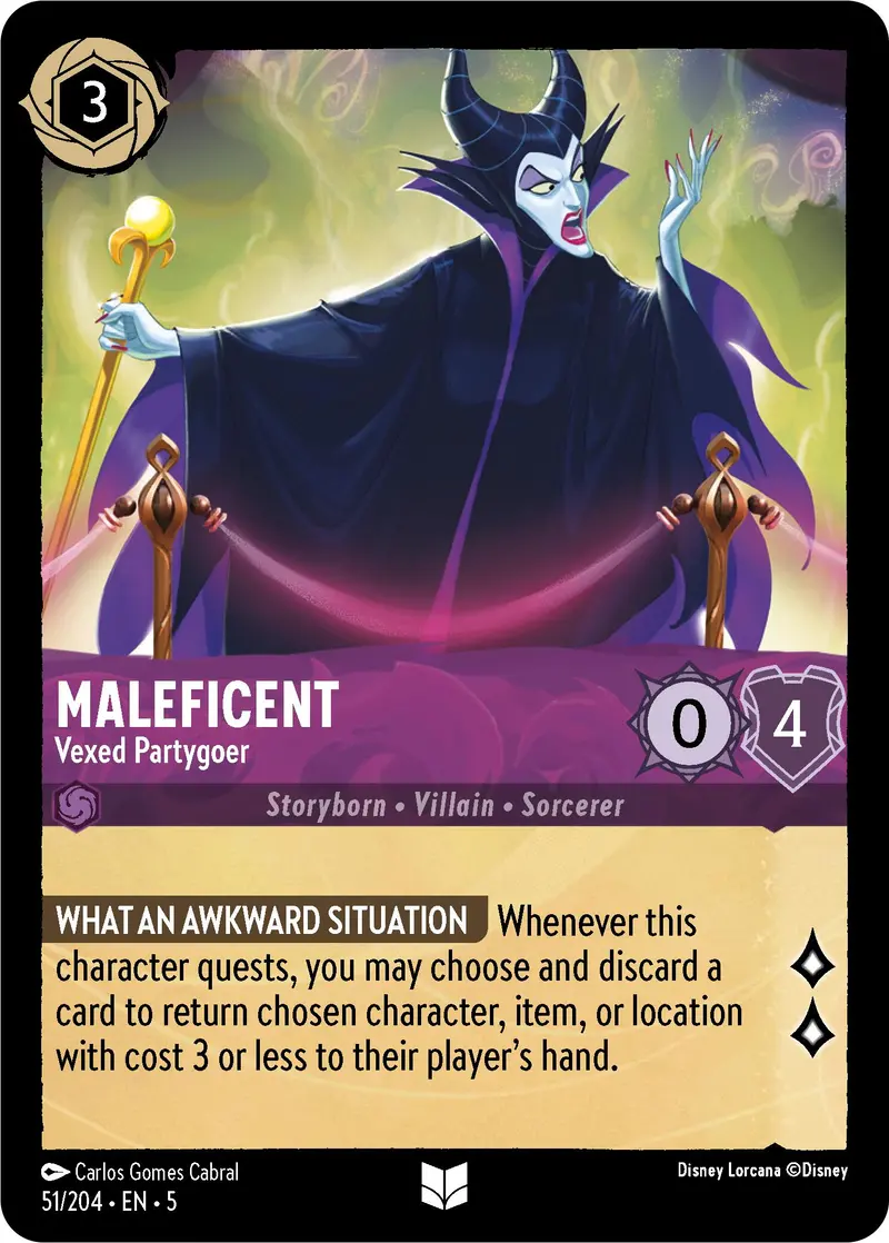 Maleficent - Vexed Partygoer (51/204) [Shimmering Skies] 1