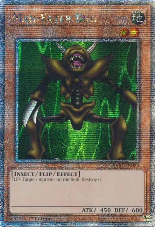 Man-Eater Bug (Quarter Century Secret Rare) [Ra03-En082] Quarter Century Secret Rare 1