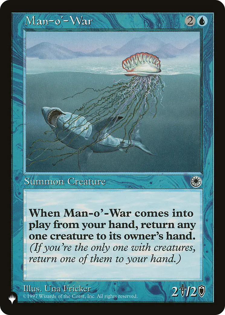 Man-O'-War (Por) [The List] 1