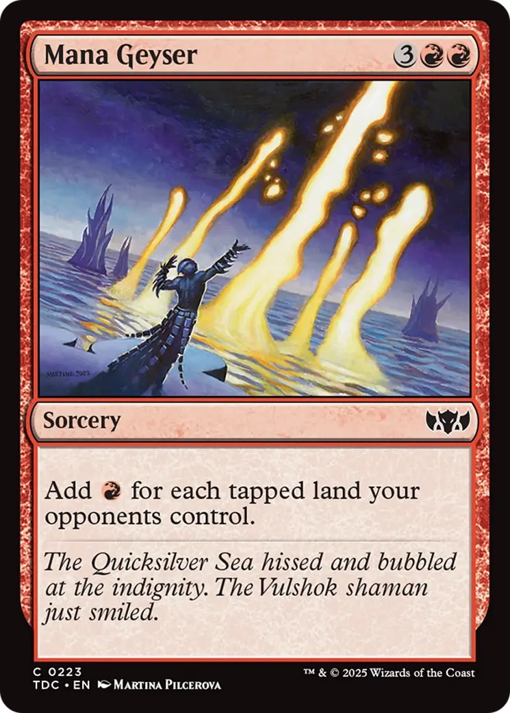 Mana Geyser [Tarkir: Dragonstorm Commander] 1