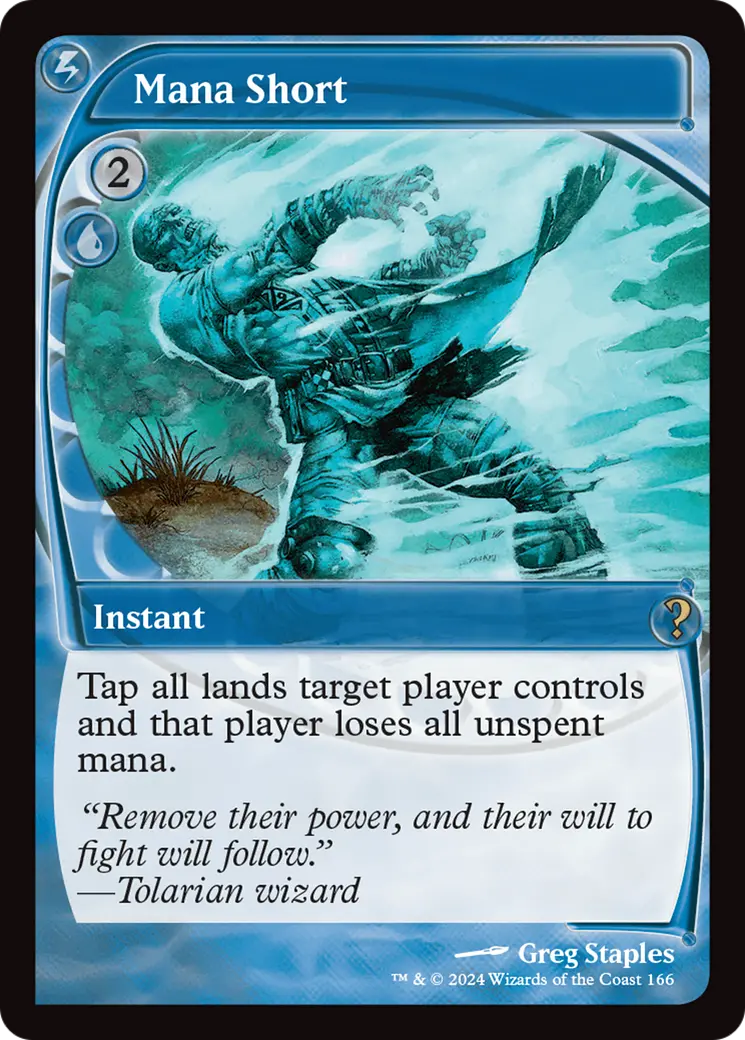 Mana Short (Future Sight) [Mystery Booster 2] 1