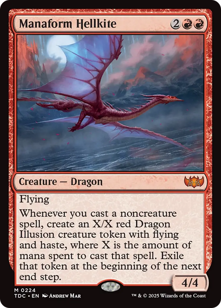 Manaform Hellkite [Tarkir: Dragonstorm Commander] 1