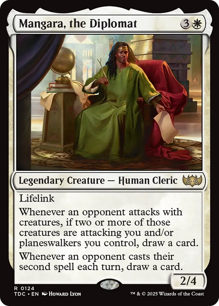 Mangara, The Diplomat [Tarkir: Dragonstorm Commander] 1
