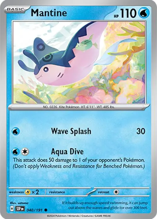 Mantine (040/191) [Scarlet & Violet: Surging Sparks] 1