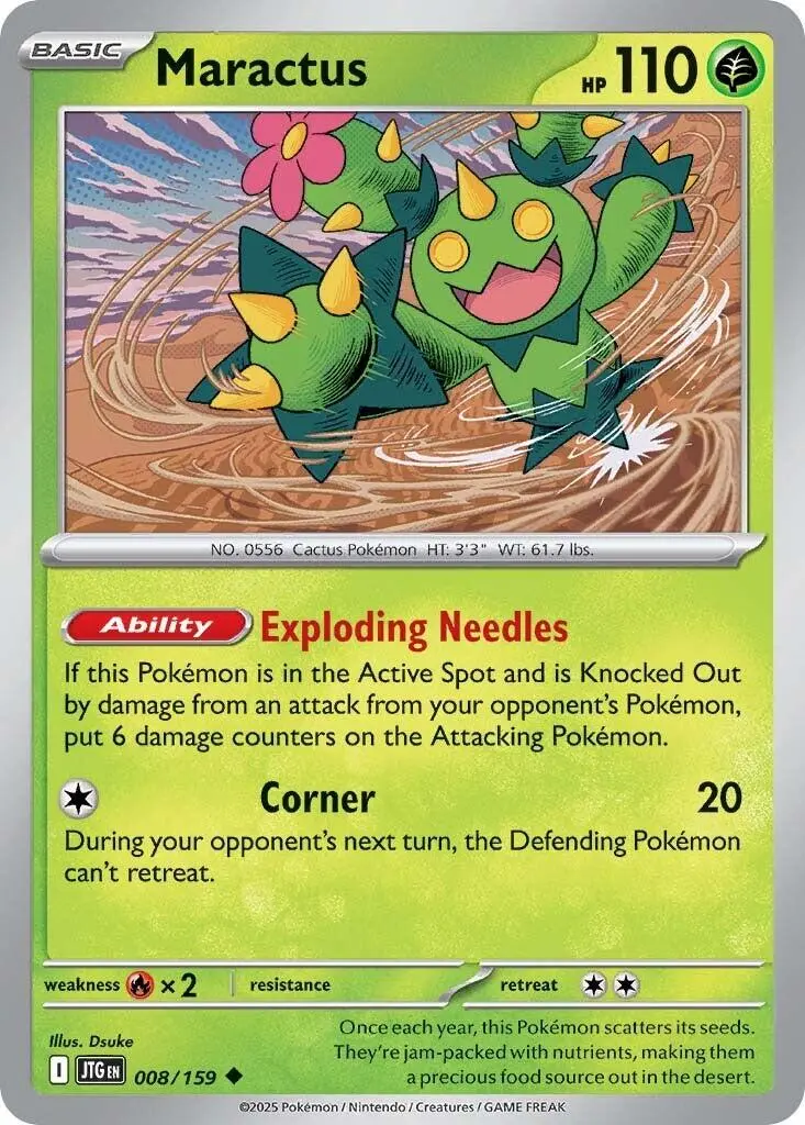 Maractus (008/159) [Scarlet & Violet: Journey Together] 1