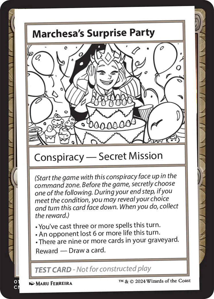 Marchesa's Surprise Party [Mystery Booster 2 Playtest Cards] 1