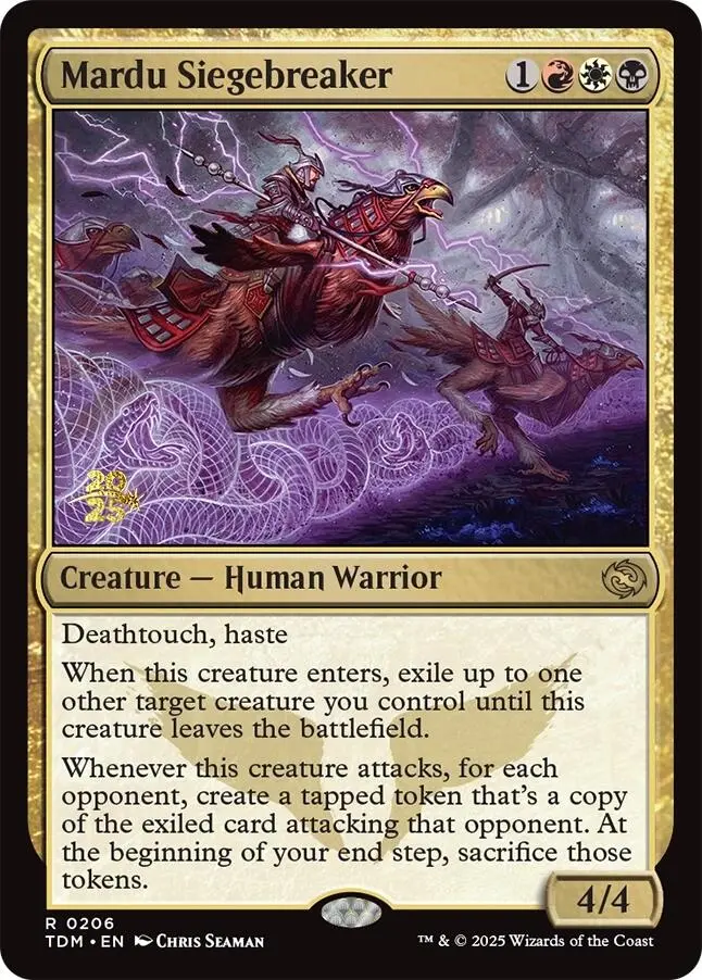 Mardu Siegebreaker [Tarkir: Dragonstorm Prerelease Promos] 1