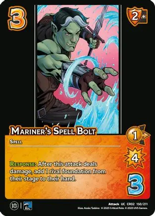 Mariner's Spell Bolt 1