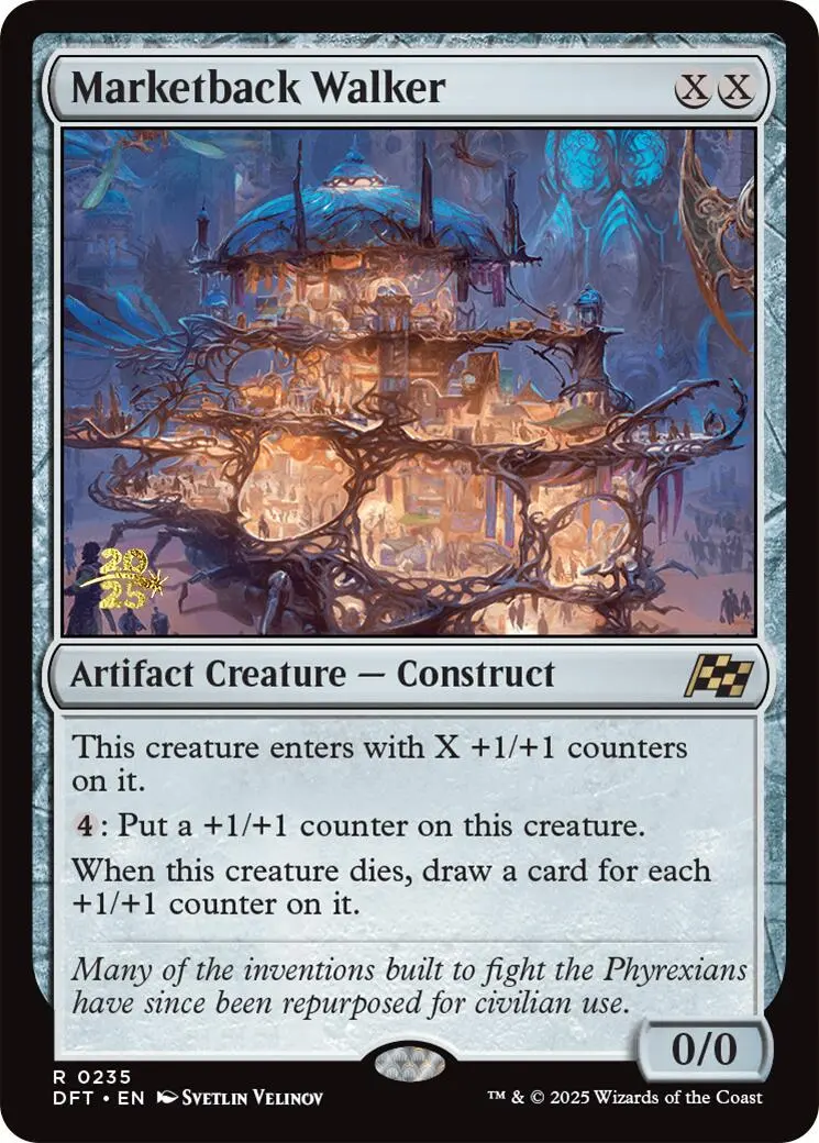 Marketback Walker [Aetherdrift Prerelease Promos] 1