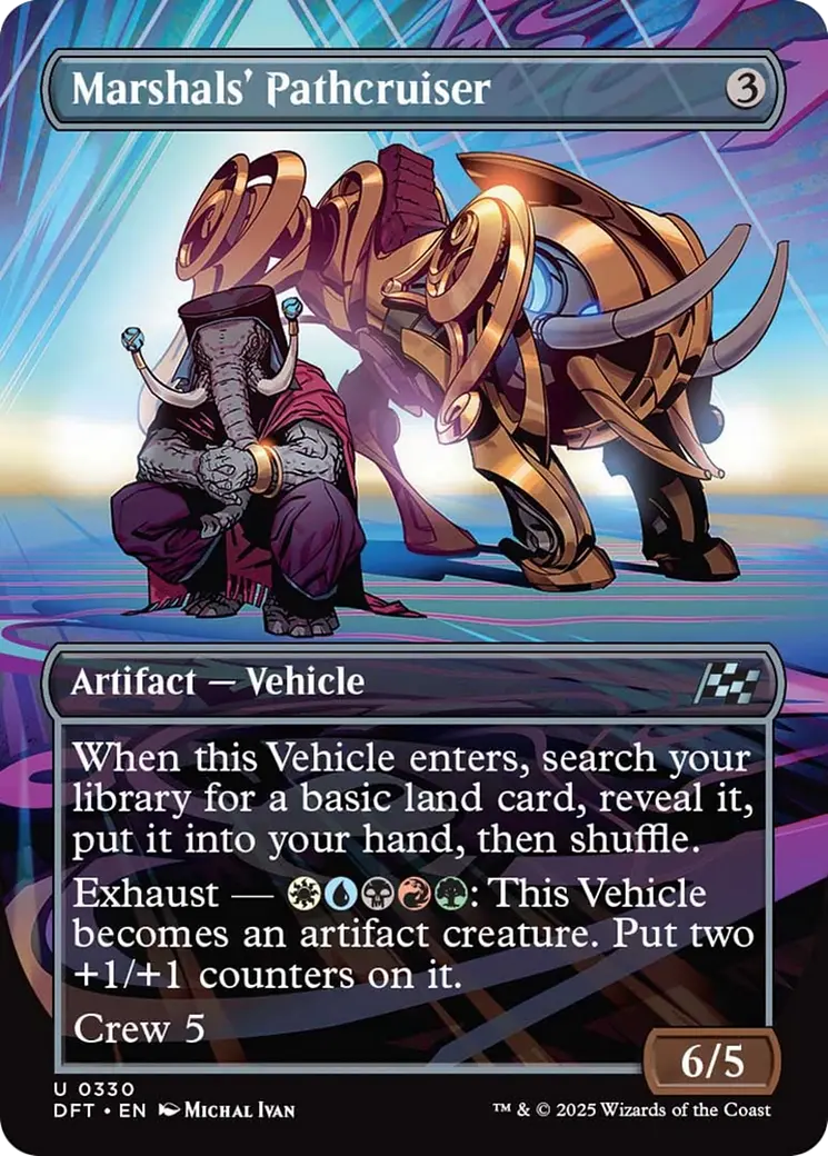 Marshals' Pathcruiser (Borderless) [Aetherdrift] 1