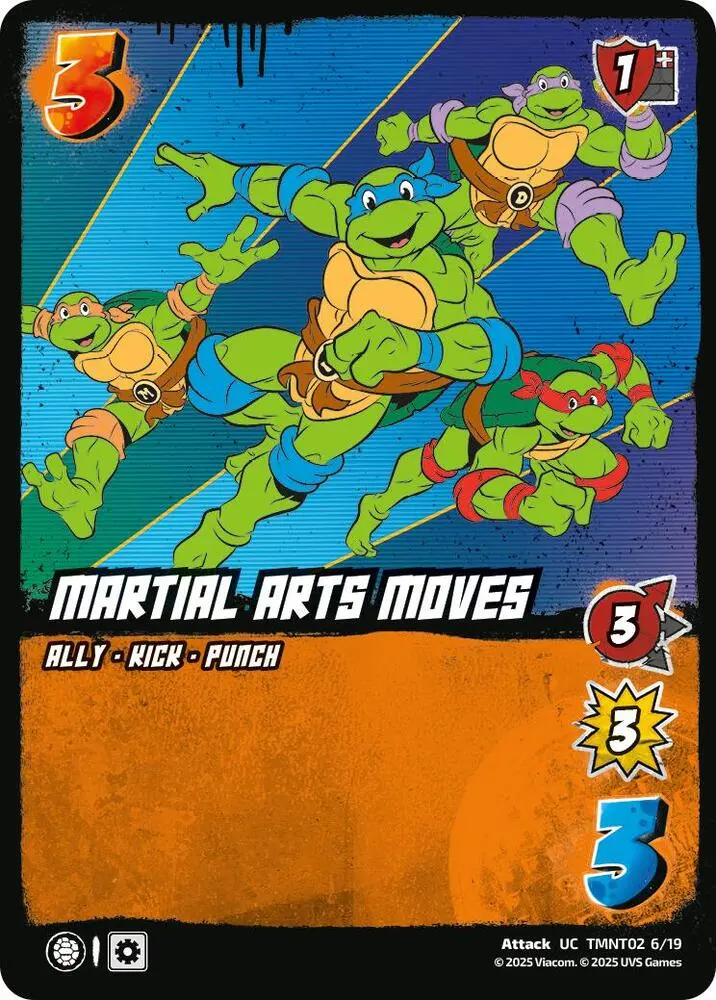 Martial Arts Moves (Tmnt02) - Teenage Mutant Ninja Turtles (Tmnt) 1