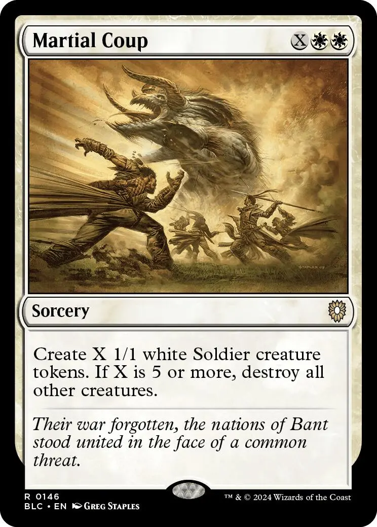 Martial Coup [Bloomburrow Commander] 1