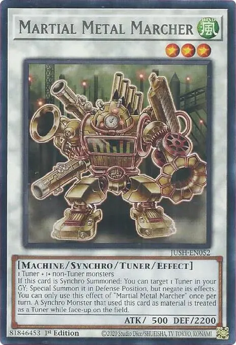 Martial Metal Marcher [Jush-En052] Rare 1
