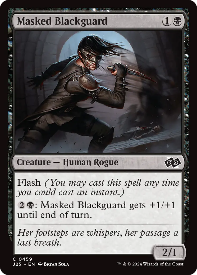 Masked Blackguard [Foundations Jumpstart] 1