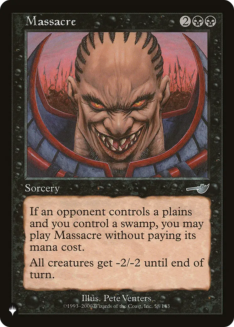 Massacre [The List] 1