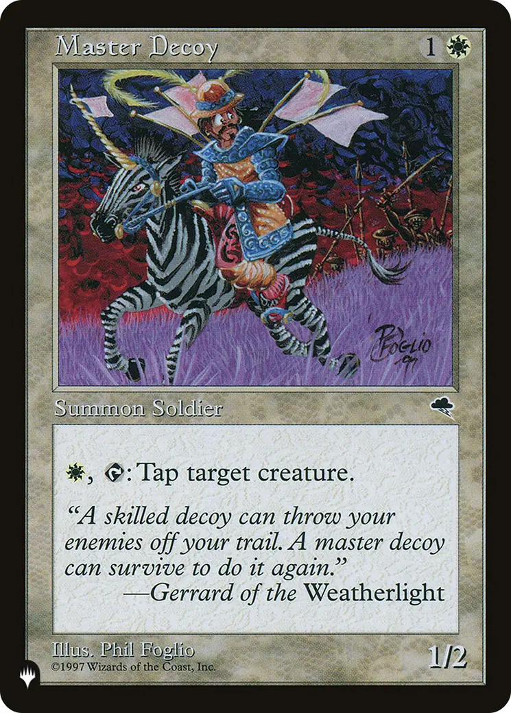 Master Decoy [The List] 1