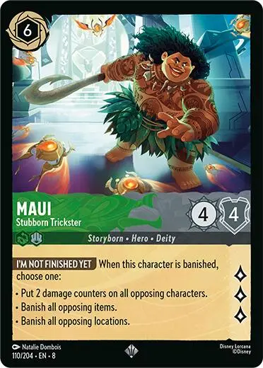Maui - Stubborn Trickster (110/204) [Reign Of Jafar] 1