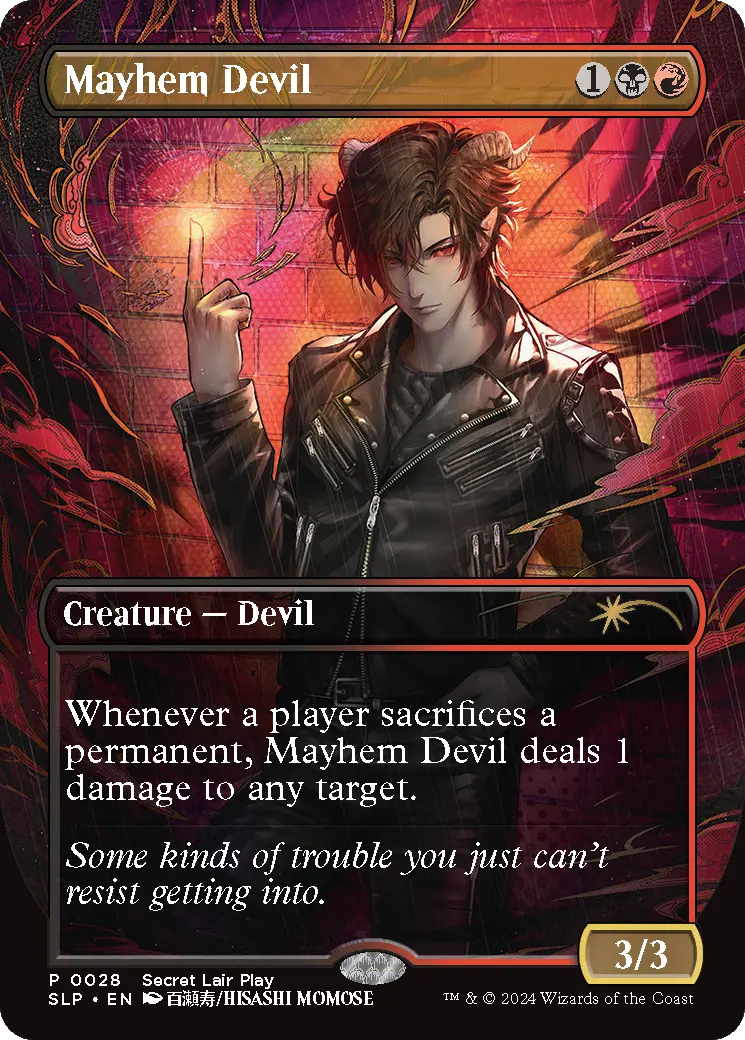 Mayhem Devil [Secret Lair Showdown] 1