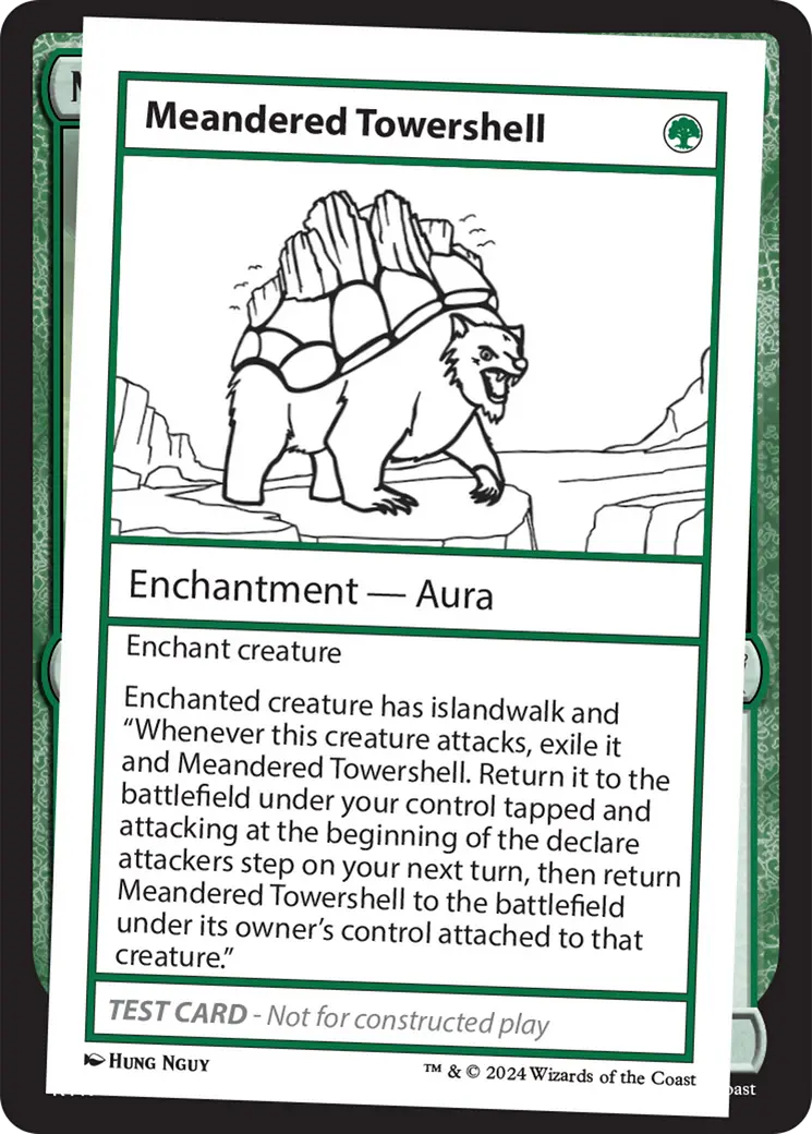Meandered Towershell [Mystery Booster 2 Playtest Cards] 1