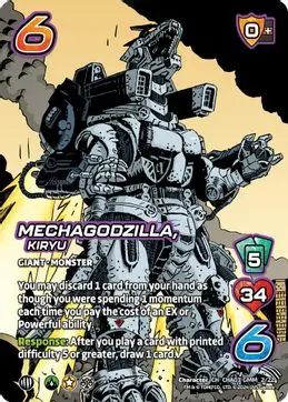 Mechagodzilla, Kiryu - Foil 1
