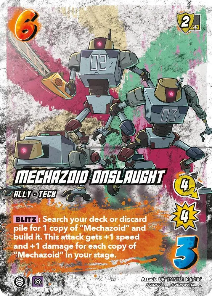 Mechazoid Onslaught - Teenage Mutant Ninja Turtles (Tmnt) 1